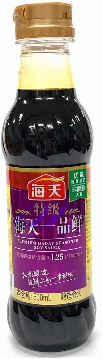 清淡酱油 - 海天 醤油 / 一品鮮 / 中華調味料 / 醤油 500ml / 本格醤油 / 炒め物 調味料 / 煮物 醤油 / 中華料理 調味料 / 業務用 醤油 / 万能醤油