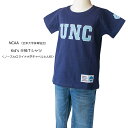 ncaa キッズ ノースカロライナ カレッジプリント 半袖Tシャツ kc7066