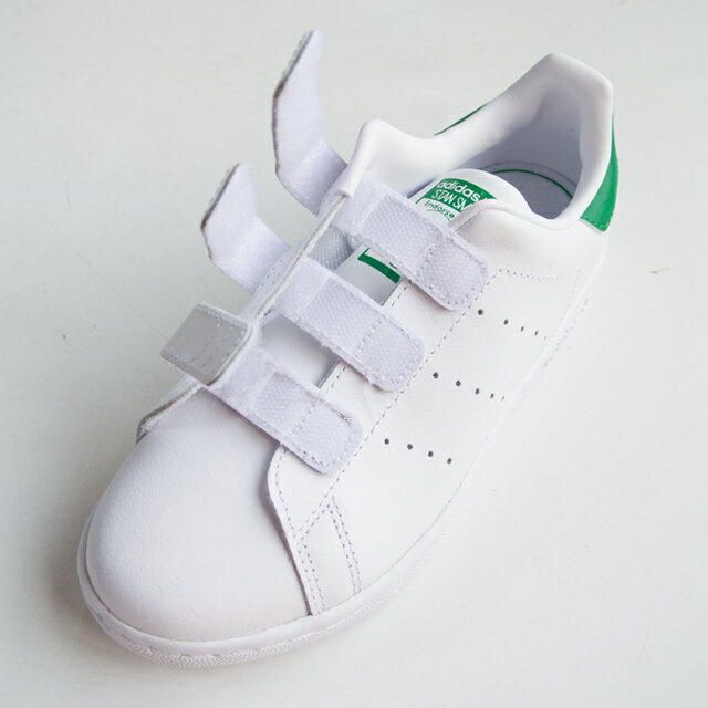 アディダス 靴 キッズ ジュニア スタンスミス ベルクロ スニーカー m20607 stansmith cf オリジナルス【adidas originals/kid's/子供用/シューズ/19.5/20.5/21.5/スポーツ】