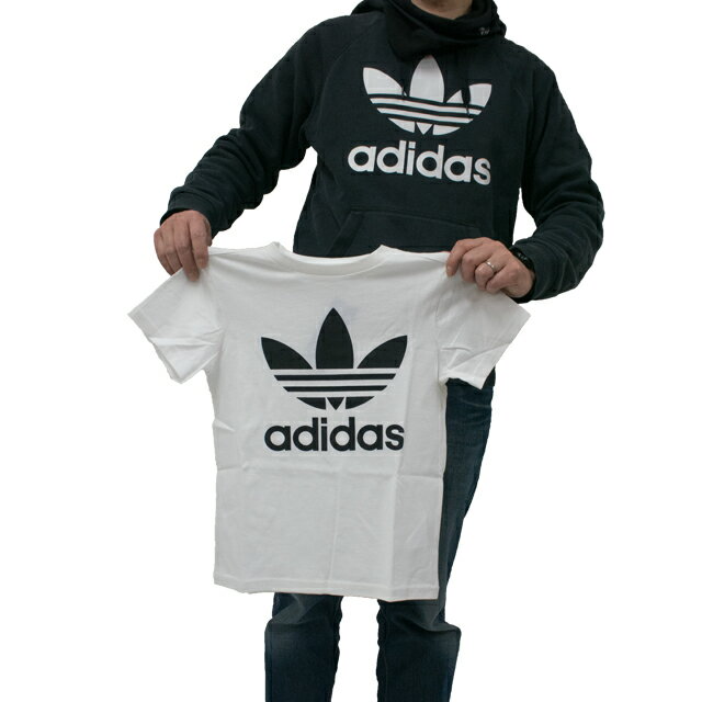アディダス オリジナルス ジュニア トレフォイルロゴ半袖Tシャツ FUG69 2021最新モデル【adidas Originals/ADIDAS ORIGINALS/TREFOIL/三つ葉 ロゴ】【Kid's/キッズ/ジュニア/子供用/140cm/150cm/160cm】【あす楽対応】【あす楽_土曜営業】