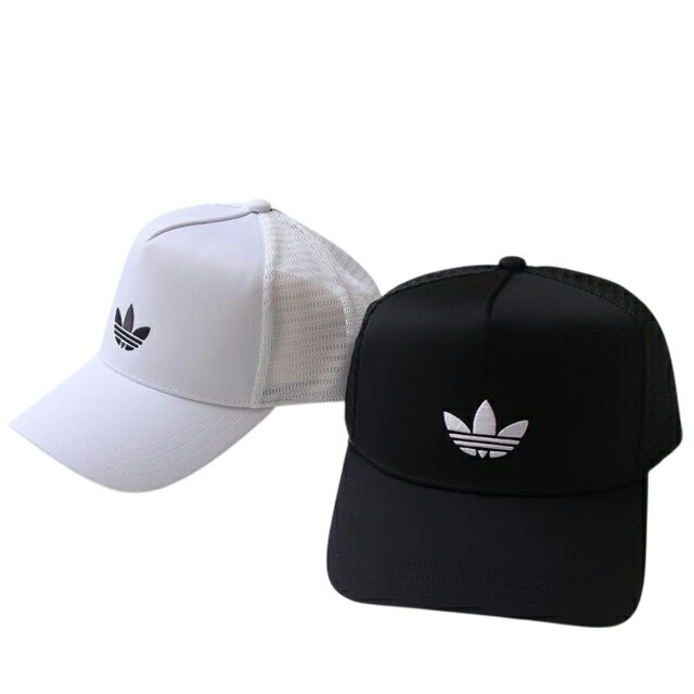 Rakuten - アディダス メッシュ キャップ kss21 ユニセックス ホワイト ブラック【adidas originals/JC6039/JC6038/アディカラー クラシック カーブ フォーム トラッカーキャップ/オリジナルス/帽子/CAP/ストリート/カジュアル/スポーツ】【2026年モデル】【正規品】