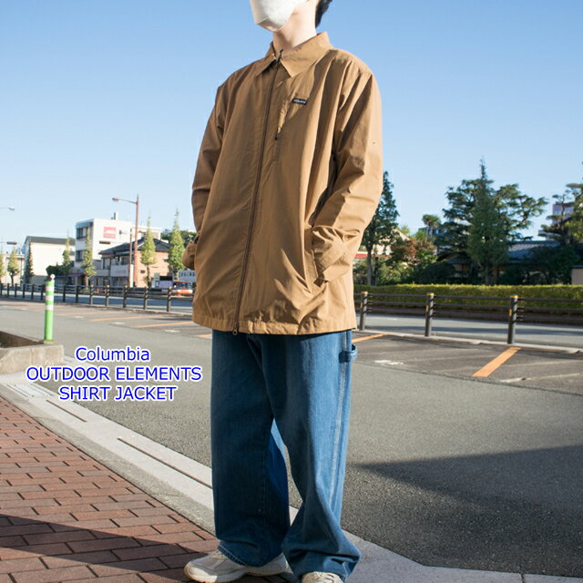 【在庫処分セール】columbia コロンビア 軽アウター メンズ アウトドアエレメンツ II シャツジャケット 裏チェック柄 am4521【Columbia Outdoor Elements II Shirt Jacket/男性/アウトドア/キャンプ/山登り/ハイキング/】【2022年モデル】【正規品】のサムネイル