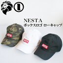 ネスタ 帽子 nesta brand ボックスロゴ ローキャップ メンズ オールシーズン 182nb8700