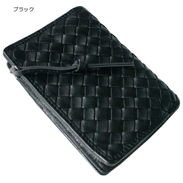 doubles ダブルス 財布 メンズ 牛革 メッシュ 二つ折り財布 wlo-7641【本革 レザー...