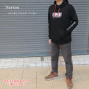 Norton ノートン ユニオンジャック プルパーカー 251n1305b メンズ【Norton/norton/男性/トップス/刺繍/かぶり/フード/フーディ/バイカー/ストリート】【2025年モデル】【正規品】(4)