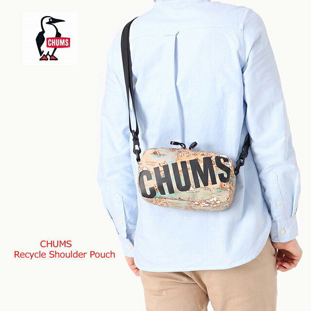 チャムス chums ショルダーバッグ ch60-3272 ユニセックス【CHUMS Shoulder Pouch/メンズ/レディース/男性/女性/男女兼用/子供/キッズ/かばん/バッグ/リサイクルポリエステル/アウトドア/ストリート/ロゴ/ブービー】【2022年モデル】【あす楽対応】【正規品】