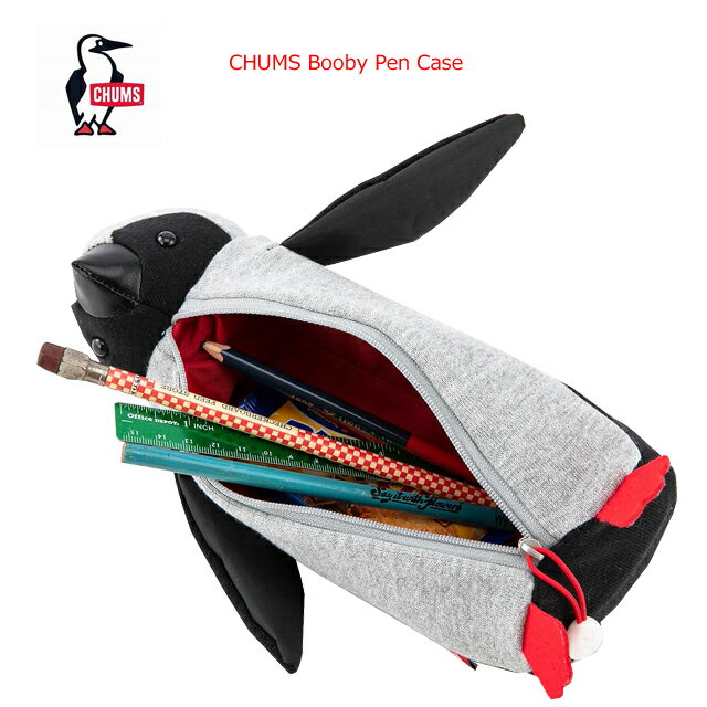 チャムス chums ペンケース ユニセックス ブービー スウェットポーチ ch60-2929 chums booby pen case【CHUMS/筆記用具/筆箱/小物入れ/ポーチ/小物収納/化粧ポーチ/チャーム/アウトドア】【202…