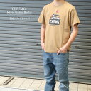 チャムス chums メンズ 半袖tシャツ リバーガイドブービー ch01-2158 ベージュ/ブラック/ホワイト/M/L【CHUMS/男性/トップス/クルー/半t/アウトドア/キャンプ/川下り/ラフティング/バーベキュー/ストリート/春夏/サマー】【2023年モデル】【あす楽対応】【正規品】