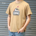 チャムス chums メンズ 半袖tシャツ リバーガイドブービー ch01-2158 ベージュ/ブラック/ホワイト/M/L【CHUMS/男性/トップス/クルー/半t/アウトドア/キャンプ/川下り/ラフティング/バーベキュー/ストリート/春夏/サマー】【2023年モデル】【あす楽対応】【正規品】 2