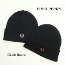 フレッドペリー fred perry ニットキャップ メンズ クラシック ビーニー c8161【FRED PERRY/Classic Beanie/帽子/ニット...