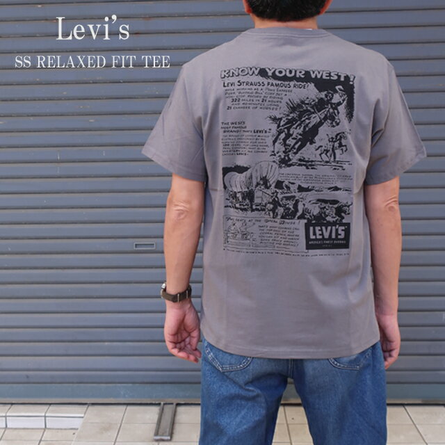Rakuten - levi's リーバイス 半袖tシャツ 16143 ショートスリーブ リラックス tシャツ メンズ【LEVI'S/男性/トップス/クルー/半t/カジュアル/ストリート/アメカジ/サマー/父の日】【2026モデル】【正規品】