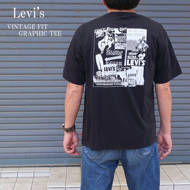 Rakuten - levi's リーバイス 半袖tシャツ 87373 ヴィンテージフィット グラフィック Tシャツ メンズ【LEVI'S/男性/トップス/クルー/半t/カジュアル/ストリート/アメカジ/サマー/父の日】【2026モデル】【正規品】