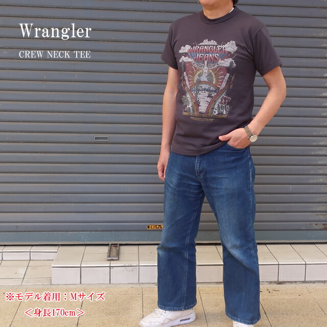 Rakuten - wrangler ラングラー ペガサス クルー半袖 tシャツ wt9026 メンズ【Wrangler/CREW NECK TEE/男性/ユニセックス/トップス/ストリート/カジュアル】【2025年モデル】【正規品】