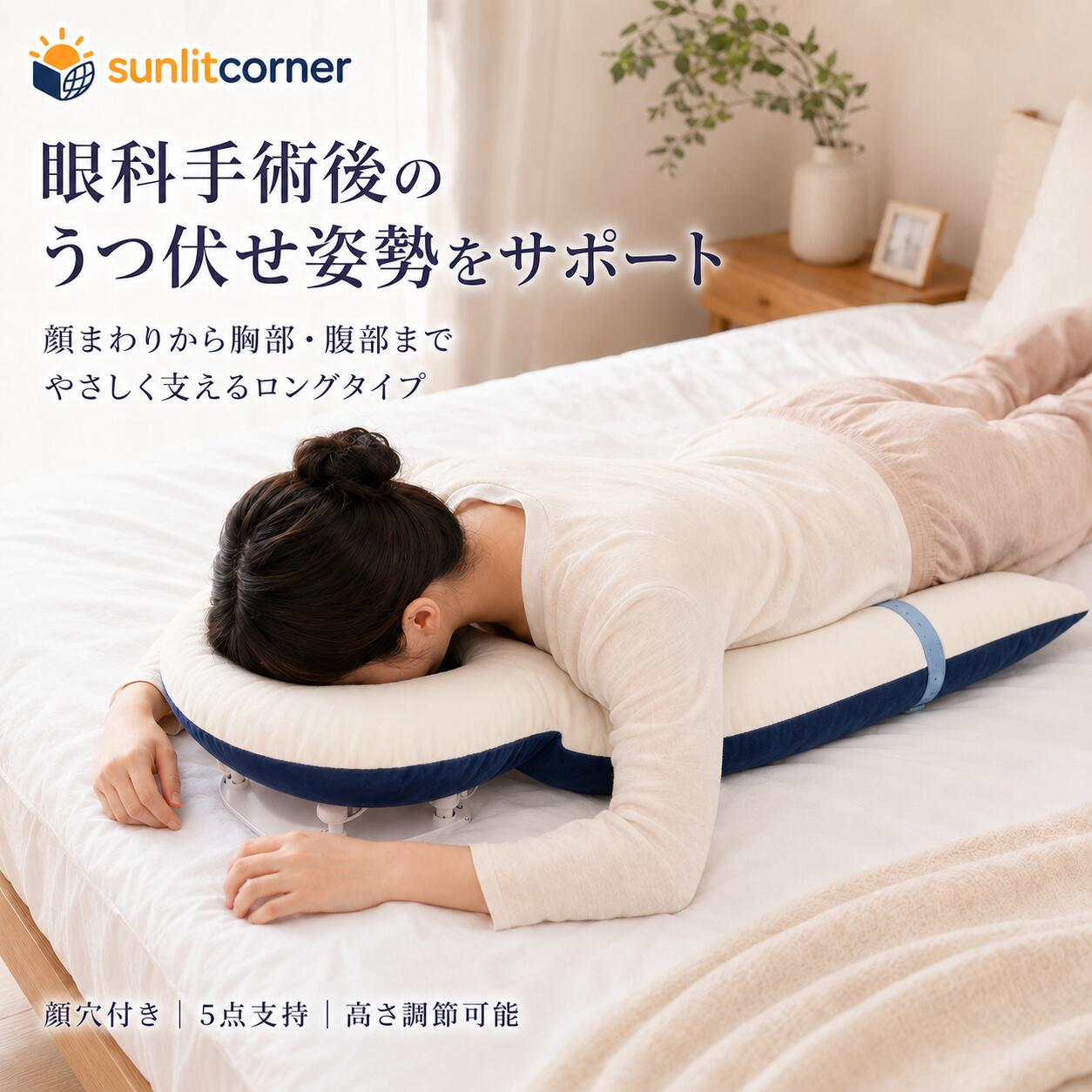 【美品】アイズピロー　胸当て　セット売り　網膜剥離手術　うつ伏せ枕　高田ベッド 網膜 剥離 うつ伏せ 枕 Amazon 目の手術後のうつ伏せ枕 快適な網膜剥離