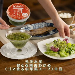 光洋水産 旨とろ剣山ワカメ（ゴマ香る中華風スープ）