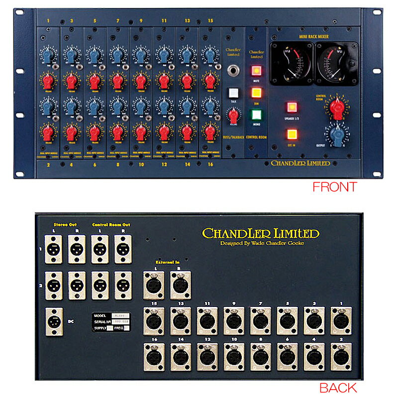CHANDLER LIMITED TG RACK MIXER 安心の日本正規品！