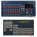 TG Rack Mixer 16×2 Analog Mixing Consoleアビィロードと作り上げた、最も贅沢な16chのアナログミキサー。伝説的なTGコンソールを、16×2のラインミキサー仕様で再現しました。Chandler Limitedのウェイド・ゴークは、アビィロード・スタジオとの正式な業務提携のもと、過去の膨大な資料を紐解き、試作を重ね、この究極のアナログ・ミ キサーを完成させました。20式ものディスクリートアンプ、22個のカスタムトランスを贅沢に搭載、圧倒的なアナログの美しさが表現できる宝石のようなイクイップメントです。デジタル録音においてTG RACK MIXERの持つ「オーガニックな質感」はまるで魔法のようです。TG RACK MIXERのラインアンプを通ったサウンドは、すべてが音楽的な響きを持ちます。力強く、繊細な質感がどんなサウンドも温かく、エンハンスされます。￣製品の特徴￣●DAWシステムのサミング・ミキサーにも最適。Chandler Limited TG Mini Mixer SystemDAWシステムのCPU内部ミキシングはビット幅の飽和によって音質を劣化させます。DAWからのバスミックスを送り、アナログで混ぜることでサウンドの瑞々しさを拡大するサミングミキサーとして、TG RACK MIXERは絶大な支持を得ています。トークバック・マイク機能やA/Bスピーカー切替、MUTE/MONO/DIM、セパレート2系統のステレオ出力など、充実のコントロールルーム・ セクション。オリジナルのアナログVUメーターも美しいデザインにこだわりました。全てが贅沢に、最高の品質で組み上げられています。※専用電源PSU-2は別売りとなっております。●16ch Expanderの追加で、32chへアップグレード可能！別売の16chエキスパンド・ユニットを追加することで、32chまたはそれ以上のチャンネルにTG RACK MIXERをアップグレードすることが可能です。大規模なミキシング・システムへとシステムを拡大できます。英国の伝統。TGコンソールの歴史EMIが開発しアビィロード・スタジオに設置。Chandler TG Rack MixerCHANDLER LIMITEDのTG RACK MIXERはEMI/ABBEYROAD STUDIOとの正式なコラボレートから生まれた血統書付きのビンテージ・アナログミキサーです。1960年〜1970年代におけるオーガニックな質感を持つ英国サウンドの全てがこのアナログミキサーに包括されています。オリジナルTGコンソールはEMI Research Laboratoriesにより開発され、1967年に完成したTGコンソールのMK1バージョンは、ロンドンのABBEY ROADスタジオに設置されました。真空管タイプの10インプット/4バス・ミキサーに代わって、この優れた24トラック/8バス・ミキサーはソリッド・ ステート・デザインとして始めてABBEY ROADスタジオに導入されたミキサーとなりました。各チャンネル毎にLIMITER/COMPRESSORが搭載され、全てのインプット/アウトプット はトランス・バランス、ステップゲインによる高音質、優れた機能と音質はEMI/ABBEY ROADの作品の音質を大きく向上させました。その後TGコンソールはヨーロッパ各地、アメリカなどに設置されましたが、EMIによる完全限定生産であっ たため台数が極めて少なく、幻の銘器となりました。現在でもその素晴しい英国サウンドを様々なCDの中で聞くことができます。●ロック史上に輝く名盤LPで聴くことのできるTGサウンド。1960 年代後半から1970年代、あの『ABBEY ROAD』などのビートルズ後期作品〜各メンバーのソロワークス、ピンクフロイドの『狂気』、ローリングストーンズの『SOME GIRLS』その他数々のブリティッシュ・サウンドの名盤に刻まれた愛すべき、温かく、オーガニックなアナログの質感はTGコンソールにしか成し得なかっ た永遠のサウンドと断言できます。また現在のミュージック・シーンにおいても、OASIS、MANIC STREET PREACHERS、TEXAS、TRAVIS、TINA TURNERなどのアルバムでその色あせない究極のアナログ・サウンドを聴くことができます。また1990年代に発売されたBEATLESの 『Anthology』シリーズのリマスタリング作業には、ABBEY ROADスタジオのジェフ・ジャレット所有のオリジナルTG1コンソールが使用されています。CHANDLER LIMITEDはEMI/ABBEY ROAD STUDIOとの正式な業務提携のもと、オリジナルのドローイングやノートを基に精密な音質再現を行っています。●ユーザー・コメントBIlly Bush (Garbage and Butch Vig)『私達は特に今新しいミキサーを探していたわけではないのだが、この素晴らしいサウンドのCHANDLERラックミキサーを知ってしまった！このラ インアンプを通過することによってどんなサウンドもより良く変化するんだ！このミキサーは本当に用途が広くサイドカーとして最高だよ。ラインミキサーとし てはもちろん、サミングアンプ（ミックスバッファー）としてPRO TOOLSルームに導入するには最高のプロダクトだね！』Joe Barresi (エンジニア）『この素晴らしいミキサーに対して言いたいことは沢山あるよ！まずサウンドはアメイジングだ！そしてルックスも美しくて・・・比較してみるともうそ れは明らかに・・・TG RACK MIXERを通すだけで温かく、太い音質になるんだ！スピーカーからの音質がよみがえったような感覚だ！自分の施したミックスがクリーンに特にボーカルは 細かな部分まで見えるようになる。操作もいたってシンプルだしね！』関連タグ：チャンドラーリミテッド プリアンプ イコライザー 仕様詳細・対応動作条件は、メーカーサイトの情報をご確認の上、お買い求めください