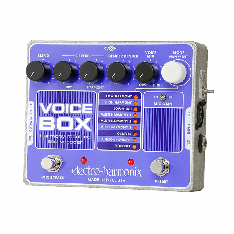 ELECTRO HARMONIX VOICE BOX 安心の日本正規品！ボーカルハーモニーエフェクター【値上げ前価格/在庫限り】