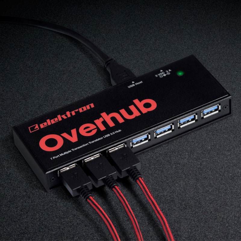 ELEKTRON OVERHUB OH-7 ハイスピードOVERBRIDGE USB HUB 安心の日本正規品！