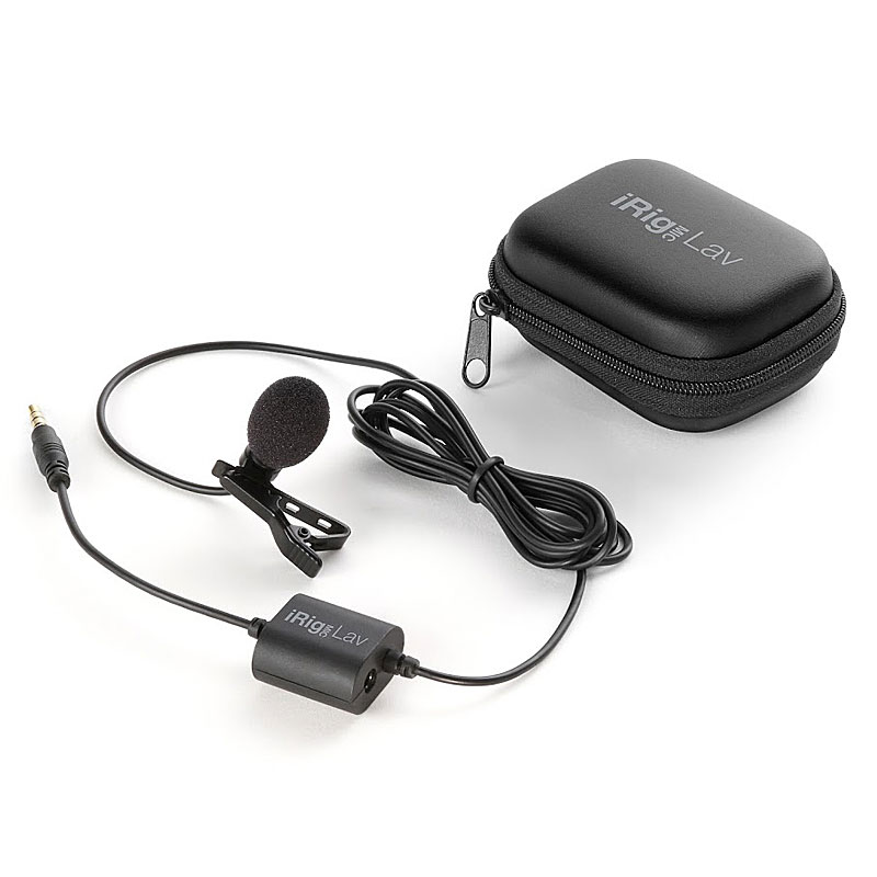 IK MULTIMEDIA iRIG MIC LAV 安心の日本正規品！スマホ対応ピンマイク【生産完了/在庫限り】