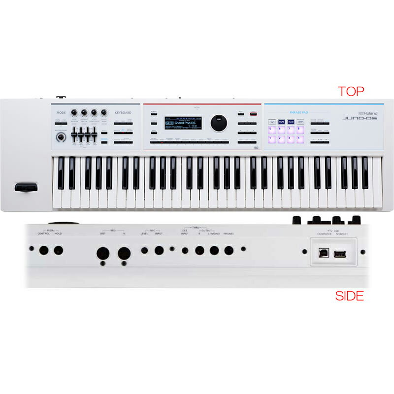 ROLAND JUNO-DS61 WHITE ۥ磻 ɡڥ󥰥館롪