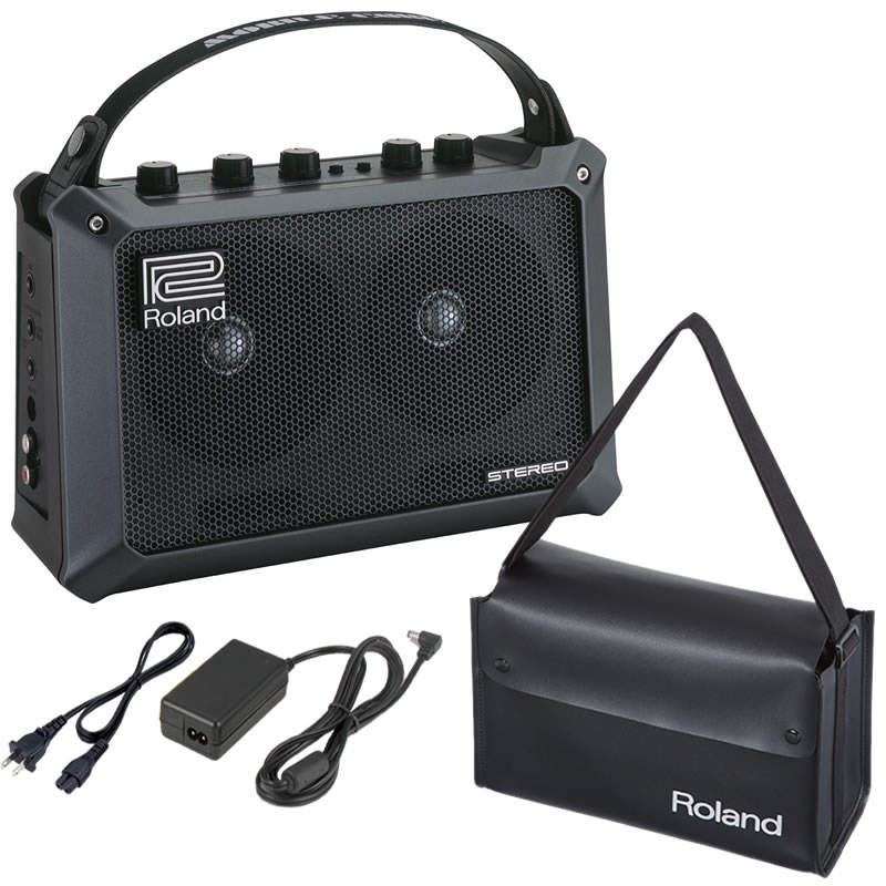 ROLAND MOBILE CUBE MB-CUBE ACアダプタ(PSB-100) ケース(CB-MBC1)付き