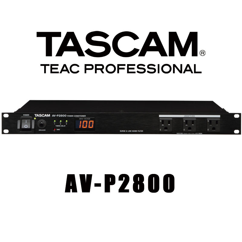 TASCAM AV-P2800 ѥǥȥӥ塼/ǥʡ