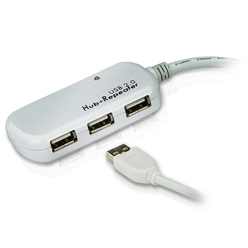 ATEN UE2120H 12m 4ポート USB2.0 エクステンダーケーブル 安心の日本正規品！