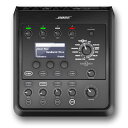 BOSE T4S ToneMatch Mixer演奏者のための超小型4chデジタルミキサー　T4S ToneMatch Mixerは、すべてのアーティストのために設計されたウルトラコンパクトな4チャンネルデジタルミキサーです。直感的で操作しやすいユーザーインターフェースとボーズ独自の高性能DSPエンジンでスタジオ品質のイコライザー、ダイナミクス系エフェクト、空間系エフェクトを装備しており、チャンネルごとに独立した設定が可能。また、内蔵の音質補正機能「ToneMatch EQ」とzEQにより、使用する楽器やマイクに合わせて自然なサウンドを瞬時に創り出します。さらに、ボーズのS1 Pro/L1 Compact/F1 systemと組み合わせると、BoseのポータブルPAシステムのポテンシャルをフルに発揮できます。頑丈な設計に加えて、直感的に操作できるコントロール、見やすいLEDディスプレイ、シーンリコール機能を搭載。ステージ上でも思い通りのパフォーマンスを発揮できます。T4Sは、妥協なき究極の小型デジタルミキサーとして、演奏者のパフォーマンスを最大限にサポートします。製品特徴■高品位なオーディオプロセッシング　最新のスタジオ品質のエフェクトと先進的なデジタルオーディオ・プロセッシングが、パフォーマンスを新しいレベルに引き上げます。　イコライザー、ダイナミクス系エフェクト、空間系エフェクトはすべてチャンネルごとに独立して設けられているため、思いのままにミキシングすることが可能です。また、ボーカルや楽器のナチュラルな音色を瞬時に引き出すボーズのToneMatchプロセッシングを使うことで、楽器本来のサウンドをすぐに再現します。さらに、ToneMatchプロセッシングに統合されたzEQを使うことで、アーティストが思い描いたトーンにその場で仕上げることが可能です。ボーズのS1 Pro/L1 Compact/F1 systemと組み合わせることで、BoseのポータブルPAシステムのポテンシャルを最大限引き出すことができます。■シームレスなライブコントロール　暗いステージ上でも的確な音の調整が可能な自照式のコントロールやインジケーターを搭載。ステージ上でもアーティストのパフォーマンスに溶け込みます。　また、直感的なインターフェースは設定を容易にし、タップテンポディレイやクロマチックチューナー、呼び出し可能なシーン機能により、開演に向けた準備も短縮できます。　ステージ上でパフォーマンスするアーティストにとって究極の小型ミキサーです。■小さいボディーに凝縮された多彩な入出力　T4Sは多彩なコントロールに加え、サイズからは想像もできない優れた入出力を備えています。4chのメインチャンネルには高品質オーディオプリアンプを採用し、マイクと楽器に対応するXLR/フォーンコンボジャック、オンオフ可能なファンタム電源が搭載されています。さらに、2chのAux出力ジャック、2chのAux入力ジャック、USBメモリ再生用のUSB（Aタイプ）ポート、PC/Macと接続するUSB（Bタイプ）ポート、専用のヘッドホンジャック、バランスTRSフォンのアナログ出力ジャックを搭載。あらゆる音源に対応します。■ライブ演奏に便利な機能　頑丈な設計で、どこにでも持ち運びができるT4Sには、マグネット式の保護カバーが付属しています。　底面に搭載されたインサートを活用すると、一般的なカメラスタンドなどに設置して使いやすく手元に置くことができます。仕様概要入出力端子メイン入力:XLR/標準フォーンコンボジャック×4（XLR+TRS/TS)アナログ出力:TRS/TSフォーン×2AUX入力:TRS/TSフォーン×2AUX出力:TRS/TSフォーン×2USB:Aタイプ×1、Bタイプ×1ヘッドホン出力:標準フォーン×1DSPサンプリングレート:48kHzAD/DAコンバーター:24ビットその他　仕様外形寸法:184(W) x 83(H) x 214(D)質量:1.0kg電源電圧:AC100〜240V 50/60Hzカラー:ブラック関連タグ：ボーズ トーンマッチ仕様詳細・対応動作要件は、本製品メーカーサイト情報をご参照の上、お買い求めください。