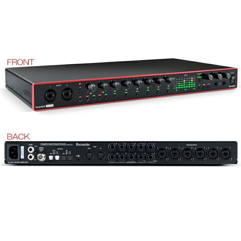 FOCUSRITE SCARLETT 18i20 3RD GEN 安心の日本正規品！