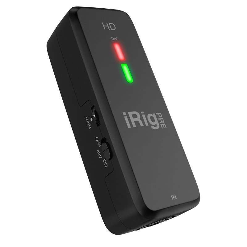 IK MULTIMEDIA IRIG PRE HD iOS用高品位マイクプリアンプ 安心の日本正規品！