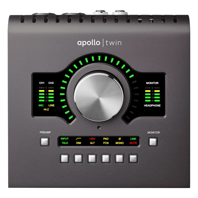 UNIVERSAL AUDIO APOLLO TWIN MKII DUO HERITAGE EDITION 安心の日本正規品！【6/30までプラグイン貰える！】