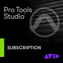 AVID PRO TOOLS STUDIO 【年間サブスクリプション-新規】 最短当日メール納品 4935-00028-00 1241-16【SY000005700】