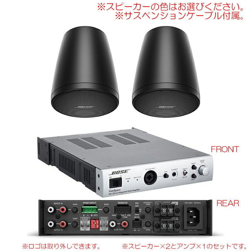 BOSE FS2P IZA250-LZ V2 導入セット2 （スピーカー2本） サスペンションケーブル付属