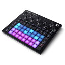 NOVATION CIRCUIT TRACKS感覚的、スピード感のワークフロー　Circuit Tracksは、現代のプロデューサーのための強力なグルーブボックスです。 2つの洗練された6ポリフォニックデジタルシンセトラック、4つのドラムトラック、クリエイティブなFX、および外出先での機能を備えた、アクティブなトラックメイカーにとって完璧なハンズオンデバイスです。 次世代の音楽制作をサポートするコンパクトスタジオ　CIRCUIT TRACKSは豊富なシンセ・ドラムサウンドとステップシーケンサーを使用したハンズオンでのリアルタイム且つスピード感のある製作ワークフローを提供するグルーブボックスです。　前モデルからブラッシュアップされたステップシーケンサーはシンセトラック2つ、MIDIトラック2つ、ドラムトラック4つの8トラックで構成され、トラックごとに32ステップのパターンを作成可能に。作成したパターンをさらに組み合わせ最大256ステップのフレキシブルな楽曲作成を行えます。　またLaunchPadMK3シリーズでも好評となったLEDの色鮮やかで滑らかなタッチ感のベロシティー対応新型パッドを採用しパターンの打ち込みから複雑なコントロールまで様々なパッド操作を快適に行えます。　充電によるバッテリー駆動(最大使用時間約4時間)にも対応し、コンパクトなボディーでより気軽に持ち運んで使用することが可能になりました。圧倒されるパワフルなサウンドと多彩なコントロール　128のプリセットサウンドを搭載した6ボイスポリフォニックのシンセトラックではトラックごとに独立した8つのマクロエンコーダーノブでリアルタイムなサウンドメイクとパフォーマンスを演出します。　シンセサウンドはソフトウェア[Components]を使用してソフトウェアシンセサイザーのようにエディットを行え、OSC、LFO、Envelope等のシンセサイザーの基本的なパラメータ—は勿論、マクロコントロールノブに対応させるパラメーターやモジュレーションマトリクスの割り当てを行い理想的なサウンドやパフォーマンスを生み出します。　追求したサウンドを複雑で変化するリズムに合わせて、マクロステップでのタイミング調整やスウィング機能、エフェクトやサイドチェインで変化を与えることにより自由で感覚的なグルーブ感を得られます。　またマイクロSDカードに保存されたサウンドパックやサンプルを読み込みが可能、本体に搭載されたサウンドのライブラリーに限らずあらゆるサウンドを持ち運び、好きな時に利用出来ます。自由なパフォーマンスを生み出すコネクション　新たに2つのMIDIトラックを搭載。Midi(In、Ou t、Thru)、syncの入出力を使用した外部機器との同期、USB-MidiでのDAWを利用した楽曲制作を行えます。　またComponentsを使用しコントロールノブに自由なコントロールチェンジナンバーをアサイン可能。シーケンサーはマクロコントロールノブの動きも記録可能な為、CIRCUIT TRACKで記録したノブ操作等もMidiアウト端子を介して他機器への出力、コントロールを容易に行えます。Mac/PCを利用した拡張機能　エディットソフトウェア [Components] を利用し、シンセサウンドのエディットやプリセットやパターン、サンプル等の保存・入れ替えを始め、メーカーより提供されるプリセットパックのダウンロードやファームウェアアップデートを簡単に行えます。　また、DAWプラグインバンドルパックのライセンス及び、Novationユーザーに定期的にプラグインソフトウェアが提供されるサービス[Sound-Collective]も利用可能。仕様・32個のRGBバックライト付きベロシティー対応パッド・28個のRGBバックライト付きクリックボタン・USB-Cソケット・ケンジントンMiniSaverスロット・3xMIDI DIN（入力／出力／スルー）・MicroSDカードスロット・3.5mm同期出力・2xモノラルオーディオ入力・アンバランスステレオ出力・ヘッドフォンジャック・RGBインジケータ付きエンドレスエンコーダーマクロノブ×8・ボリュームノブ・センターデテント付きマスターフィルターノブサイズ:45mm(H)×240mm(W)×210mm(D)重量:0.78kg付属品:USB-A to C cable(1.5m)、USB電源アダプター　※マニュアルはPDFでのご提供です。関連タグ：ノベーション サーキット トラック グルーブボックス仕様詳細・対応動作要件は、本製品メーカーサイト情報をご参照の上、お買い求めください。