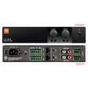 JBL PROFESSIONAL CSA 240Z多彩な機能をコンパクトなボディーに収めた設備用パワーアンプ。　CSA Seriesは、コンパクトなボディーに多彩な機能を搭載し、1台で様々な現場に対応。音響システムをシンプルに構築できるため、既存のパワーアンプの入れ替えにも最適です。信頼性や音質も優れており、使用環境の厳しい店舗や各種設備、作業スペース等にも、高品位なサウンドを出力します。 特長・高効率なスイッチング電源を採用し、CSA 2120Zでは120W(4/8Ω)×2chの高出力を実現。小規模なスペースであれば1台で十分にドライブ可能です。・ロー・インピーダンス接続はもちろんハイ・インピーダンス接続にも対応しているため、複数のスピーカーを効率よく駆動できます。スピーカー・トランスの飽和を防ぐハイパスフィルターも装備しました。さらにCSA 240Z/280Z/2120Zは、出力ごとに独立してロー/ハイ・インピーダンス接続の切り替えが可能で、接続方式が混在する場合も1台でドライブできます。・入出力端子はユーロブロックで、入力にはCDプレイヤー等を直接接続できるRCA端子も搭載しました。・増幅回路の心臓部には、CROWN製パワーアンプに搭載されている独自開発の集積回路“DriveCore”を採用しました。DriveCoreは、高精度のクロックやパルス幅変調、誤差増幅、フィードバックなどの機能を1チップに集積。自社従来製品より使用パーツ数を大幅に削減し、長期使用における信頼性が向上しました。同時に、優れた過渡特性、小出力時の細部の正確さ、大出力時の低域の精密な追従性を実現。優れた音質を提供します。・信号のクリップを防ぎスピーカーを保護するリミッターや、熱によるダメージを防ぐサーマルプロテクション回路も備えており、過酷な環境でも安心して使用できます。・出力ごとにレベルコントロールつまみと高域/低域のトーンコントロールつまみを装備。オプションのリモートコントローラーを使えば、離れた場所から出力音量が操作できます。・レベルコントロールつまみの周囲には、信号の検知時は緑に、クリップ時は赤く点灯するインジケーターを装備。暗い場所でも信号の状態を一目で確認できます。・信号の入力が2時間以上無い場合に自動的に待機状態に移行するスリープモードを搭載。スリープモードはOFFにすることも可能です。・EIA 1Uハーフラックのコンパクトなボディーでわずかなスペースに設置できます。冷却ファンのない自然空冷方式を採用しているため、動作音が極めて小さく、静かな空間にも最適です。・ラックマウント金具が標準で付属しており、1台のCSAをEIA 1Uのスペースに設置できるのはもちろん、2台を横に連結して設置することもできます。仕様チャンネル数:2チャンネル出力:　4/8Ω:40W＋40W　70/100V:40W＋40W周波数特性(20Hz〜20kHz、8Ω):±0.5dBSN比:100dB以上(Aウェイト)THD:0.5%以下(20Hz〜20kHz)入力端子・形式:ユーロブロック(バランス)、RCA(アンバランス)インピーダンス:ユーロブロック:20kΩ、RCA:50kΩ感度(8Ω):1.4V最大レベル:+22dBu出力端子:ユーロブロックインジケーター:Signal、Clip、Power電源:AC100V、50/60Hz消費電力:1/8出力、ピンクノイズ、4Ω:23W寸法(W×H×D):218×43×303mm(除突起部)質量:3.4kg付属品:3ピン・ユーロブロックコネクター×2、5ピン・ユーロブロックコネクター×2、ロングアングルブラケット、フラットブラケット、フロントアングルブラケット×2、リアアングルブラケット、リアフラットブラケット、金具固定ねじ(スプリングワッシャー、ワッシャー付)×8、フラットブラケット固定ねじ×8、リアブラケット接続ねじ(ねじ×6、スプリングワッシャー×6、ワッシャー×6)、ラックマウントねじ×5、ゴム足×4(1シート)、電源コード、和文取扱説明書関連タグ：ジェイビーエル 店舗 BGM パワーアンプ BOSE ボーズ仕様詳細・対応動作要件は、本製品メーカーサイト情報をご参照の上、お買い求めください。