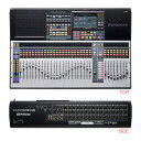 PRESONUS STUDIOLIVE 64S SERIES III製品特徴■優れた直感性、リコーラブルXMAXプリアンプ、タッチセンシティブ・モーター・フェーダー、ソフトウェア/アプリのコンプリート・スイートなど先進機能の数々を実装■パワフルなFLEX DSPによるFat Channelプラグイン処理■最大32系統のFlexMixバス、柔軟なデジタル・パッチング■SDレコーディングと128チャンネルAVBネットワーキングに加え、USBオーディオ・インターフェースおよびDAWフィジカル・コントローラーとしても機能■コンポーネントにも一切の妥協はなくアナログ回路のサウンドはそのままにデジタル・リコールの利便性を提供■Fat Channelでステージでもスタジオでも同じプロセッシング■Fat ChannelはアドオンでコンプレッサーやEQを追加/変更することが可能■ワンタッチ・マルチトラック・レコーディング機能とバーチャル・サウンド・チェック機能をハードウェア化したCapture SDレコーダー/プレーヤー機能を標準装備、SDカードと本体だけでレコーディングやプレーバック可能■USBオーディオ・インターフェースとして機能し、収録されたCaptureソフトウェアでマルチトラック・レコーディングも可■ニーズとワークフローに合わせてさまざまにカスタマイズ、必要な数だけバスやグループを作成■ケーブルはそのままにミックスを再構成可能■DAWモードにすればタッチセンシティブなモーターフェーダーを使用してDAWのミックスも■Studio One Artistをバンドル■無線/有線、PC/スマホ/タブレットでリモート・コントロール■フレキシブルなシグナル・フローを可能にする多様な接続性能■ラージ・フォーマット・クラスのミキシング体験をもたらすAVBによるPreSonusエコシステム■Studio Magicソフトウェア・スイートも収録仕様概要●ミキシング・キャパシティ　フェーダー構成：32チャンネル + 1マスター　入力CH（モノラル）：64　入力CH（その他）：2ステレオAUX + TAPE + TALK BACK + 8ステレオFXリターン　メインバス：メインL/R + モノ/センター　AUXバス：32 FlexMixes（Aux/サブミックス/マトリックス）　GROUP：24 DCAグループ　AVB：64 x 64（自由にルーティング可能）●I/O　入力端子：32（TRSコンボ）+ 2ステレオAUX（TRS）+ TAPE（RCA）+ TALK BACK（XLR）　出力端子：16 XLR + メインL/R + モノ/センター（XLR）+ TAPEOUT（RCA）+ AES/EBU（XLR）　その他：AVB（イーサコン、RJ45）、コントロール（RJ45）、レコーディングI/O（USB 2.0）●シグナル・プロセッサー　内臓：Quad-core FLEX DSP　プロセッサー使用可能総数：526　ハイ/ローパス・フィルター：100　ノイズゲート/エクスパンダー：64　コンプレッサー：118　6バンド・パラメトリック・イコライザー：118　リミッター：102　31バンドGEQ：16　ビンテージ・オプションを含むリバーブ及びディレイ：8●録再生機能　内蔵SDレコーダー：録/再生34（自由にルーティング可能）　PC/Mac（USB 2.0）：録/再生64（自由にルーティング可能） ●サンプリング周波数：内部クロック/48kHz（または44.1kHz）●シグナル・ディレイ：1.9ms（ローカル・ルーティング、アナログ入力〜アナログ出力、全プロセッシング有効）●フェーダー：100mmタッチセンシティブ・モーターフェーダー●周波数特性：20Hz〜20kHz（±0.5dBu）●全高調波歪率：＜0.005%（+4dBu、20〜20kHz、ユニティ・ゲイン）●S/N比：94dB（メイン、Ref = +4dB、20kHz BW、ユニティ・ゲイン、A特性）●ダイナミックレンジ：115dB（A特性、48kHz）●クロストーク　入力から出力：-90dB（Ref = +4dBu、20Hz〜20kHz）　隣接チャンネル：-87dB（Ref = +4dBu、20Hz〜20kHz）●寸法　高さ：179 mm　幅：826 mm　奥行：584 mm●質量：16.9 kg●消費電力：85W●入力電圧範囲：90〜230VAC（±10%） 50/60Hz●推奨動作環境温度：0〜40°C●付属品：オーナーズマニュアル（日本語）、 電源コード、USBケーブル（1m）、CAT6 Ethernetケーブル（1m）●バンドルStudio One：Studio One Artist●その他のバンドル・ソフトウェア：UC Surface、Capture、QMix-UC　※UC SurfaceおよびQMix-UCはフリー・ダウンロードです。※本製品には、付属ソフトウェアの物理的なパッケージは同封されておりません。　ソフトウェアをダウンロードするには、PreSonusアカウントに本製品の製品登録が必要です(シリアルナンバーは製品裏や同封書類に記載されています)。関連タグ：プリソナス プリソナース ミキサー スタジオライブ 仕様詳細・対応動作要件は、本製品メーカーサイト情報をご参照の上、お買い求めください。