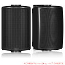 TANNOY AMS5DC 2本ペア ブラック 壁掛けスピーカー5”サーフェイス・マウントIP65防塵/防滴ラウドスピーカーAMS5DCは、新開発のTorus Ogive WaveguideにOmnimagnetテクノロジーを搭載した5インチデュアルコンセントリック・ポイント・ソース・ドライバーを搭載した240W(ピーク)のラウドスピーカーです。テーマパーク、ホテル、レストラン、バー、ショップ、企業AV、住宅、礼拝堂などの屋内、屋外のアプリケーションに最適です。・屋内、屋外設備アプリケーション用のフルレンジサーフェイスマウントラウドスピーカー・60W(連続)、240W(ピーク)・次世代のOmnimagnet技術を採用した5インチDCドライバー・Torus Ogiveウェーブガイドにより高周波数レスポンスと指向性を改善・Low-Z(16Ω)、High-Zコンパチモデル・70 Vおよび100 VラインシステムまたはLow-Z(16Ω) 対応のトランスタップスイッチ・タッピングスイッチ付30Wライントランス搭載・LAB GRUPPEN/LUCIA(Low-Z)との組み合わせに最適化され、チャンネルあたり最大8個のAMSシリーズスピーカーを接続可能・120°Cの高温耐性ABSエンクロージャー・屋外でも使用可能な防塵・防滴規格IP65を準拠、耐天候仕様・目立たないセミマット塗装仕上げ・コノ字金具付属・VARIBALLマルチアングルブラケット(別売)・Phoenix *コネクタとタップセレクタスイッチを保護する耐候性ケーブルグランドカバー付属・英国にてデザイン、設計。スペックカラー:ブラック放射角:90°周波数特性:(-10dB)80Hz-40kHz最大SPL:(@1m)105dB(平均)111dB(ピーク)センシティビティー:87dB推奨アンプパワー:120W@16ohms重量:3.25kg寸法(HxWxD):248x155.0x203.9mm関連タグ：タンノイ BGM スピーカー 壁掛け仕様詳細・対応動作要件は、本製品メーカーサイト情報をご参照の上、お買い求めください。