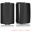 TANNOY AMS 5ICT 2本ペア ブラック5インチ/ICTドライバー。サーフェイスマウントスピーカー。AMS5ICTは、独自の5インチICT(Inductive Coupling Technology)ポイント・ソース・ドライバーを搭載した200W(ピーク)のラウドスピーカーです。テーマパーク、ホテル、レストラン、バー、ショップ、企業AV、住宅開発、礼拝堂などの屋内、屋外のアプリケーションに最適です。・屋内、屋外設備アプリケーション用のフルレンジサーフェイスマウントラウドスピーカー・50W(連続)、200W(ピーク)・5インチICT(Inductive Coupling Technology)ポイント・ソース・ドライバー採用・80°の幅広い指向性・Low-Z(16Ω)、High-Zコンパチモデル・70Vおよび100VラインシステムまたはLow-Z(16Ω)対応のトランスタップスイッチ・タッピングスイッチ付30Wライントランス搭載・LAB GRUPPEN/LUCIA(Low-Z)との組み合わせに最適化され、チャンネルあたり最大8個のAMSシリーズスピーカーを接続可能・120°Cの高温耐性ABSエンクロージャー・屋外でも使用可能なIP65を準拠・目立たないセミマット塗装仕上げ・コノ字金具付属・VARIBALLマルチアングルブラケット(別売)・Phoenix *コネクタとタップセレクタスイッチを保護する耐候性ケーブルグランドカバー付属・英国にてデザイン、設計。 スペックカラー:ブラック放射角:90°周波数特性:(-10dB)80Hz-30kHz最大SPL:(@1m)105dB(平均)111dB(ピーク)センシティビティー:88dB推奨アンプパワー:100W@16ohms重量:3.25kg寸法(H×W×D):248×155.0×203.9mm関連タグ：タンノイ BGM スピーカー 壁掛け仕様詳細・対応動作要件は、本製品メーカーサイト情報をご参照の上、お買い求めください。