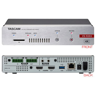 TASCAM VS-R265 電源アダプタ(PS-P1220E)セット