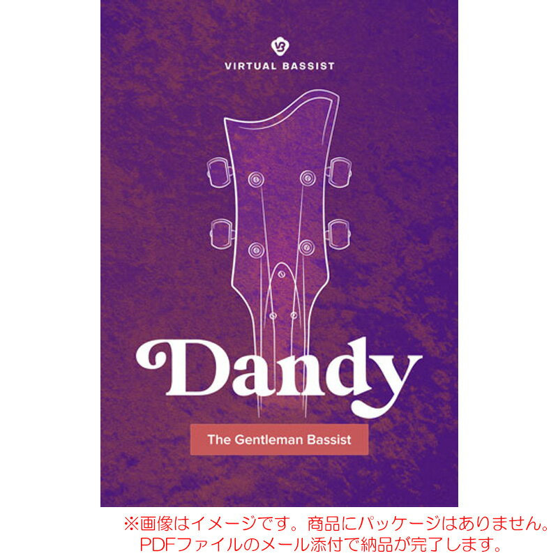 UJAM VIRTUAL BASSIST DANDY ダウンロード版 安心の日本正規品！【12/7までBlack Friday特価！】