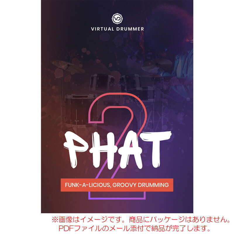 UJAM VIRTUAL DRUMMER PHAT2 _E[h S̓{KiI