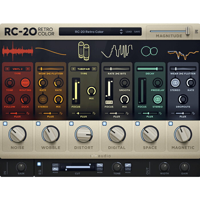 XLN AUDIO RC-20 Retro Color ダウンロード版【PDF納品】