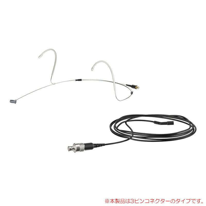 樂天商城 - SENNHEISER HEADMIC 4 (SILVER 3-PIN) 安心の日本正規品！ コンデンサーヘッドマイク