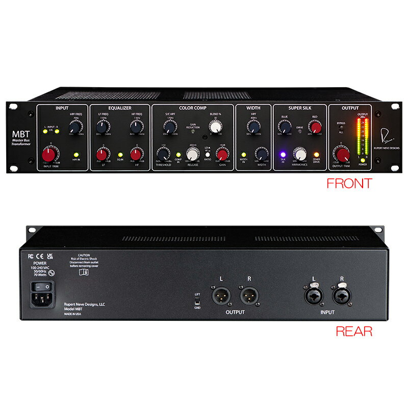 RUPERT NEVE DESIGNS MBT: MASTER BUS TRANSFORMER �¿������������ʡ�