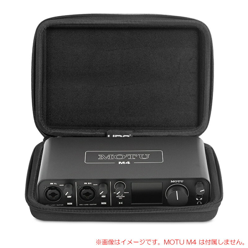 UDG U8498BL Creator MOTU M2 & M4 ハードケース Black 安心の日本正規品！