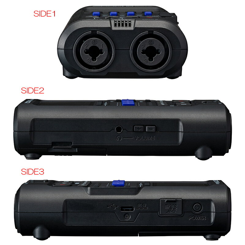 サンフォニックス楽天市場店のZOOM R4 MultiTrak 【32GB microSDHCカードプレゼント！】32bitフロート対応コンパクトMTR｜アングル2