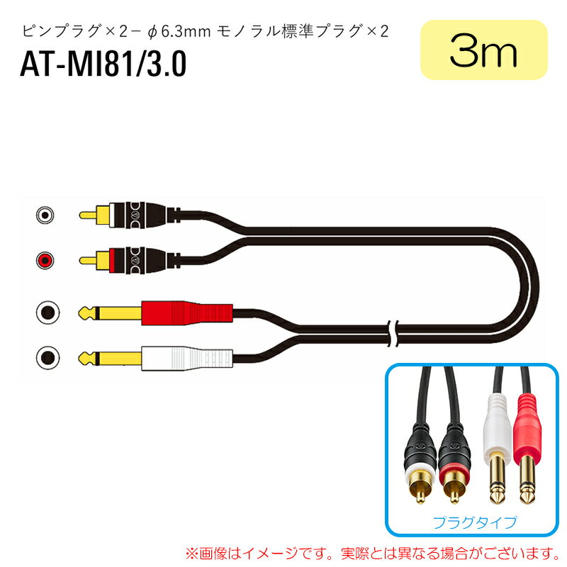 Rakuten - AUDIO-TECHNICA AT-MI81/3.0 安心の日本正規品！ オーディオケーブル