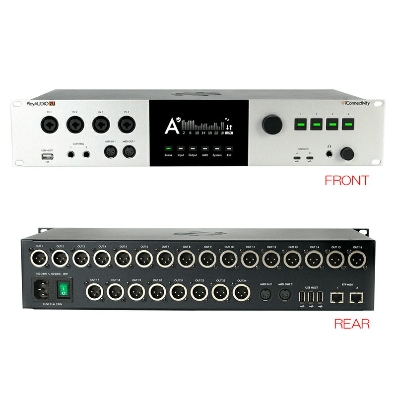 ICONNECTIVITY PLAYAUDIO2U 安心の日本正規品！