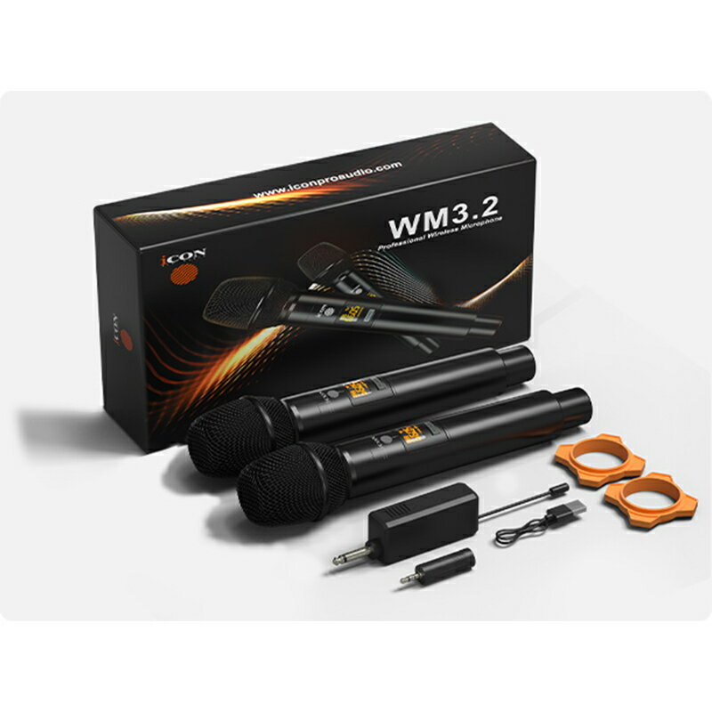 ICON PRO AUDIO WM3.2 ワイヤレスマイク 安心の日本正規品！